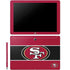 NFL San Francisco 49ers Zone Block Galaxy Book 12in Skin