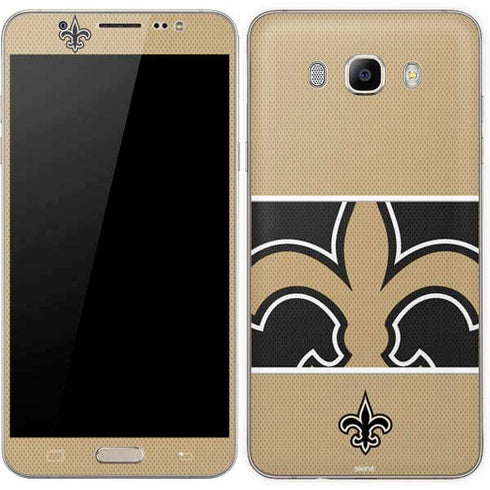 NFL New Orleans Saints Zone Block Galaxy J7 Skin