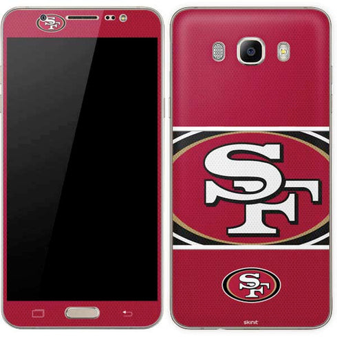 NFL San Francisco 49ers Zone Block Galaxy J7 Skin