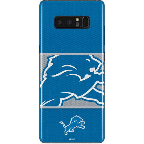 NFL Detroit Lions Zone Block Galaxy Note 8 Skin