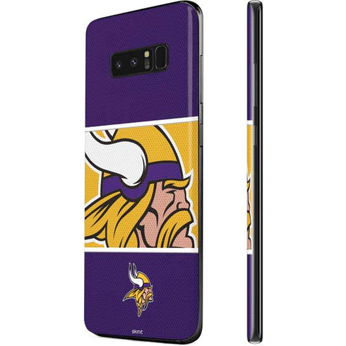 NFL Minnesota Vikings Zone Block Galaxy Note 8 Skin