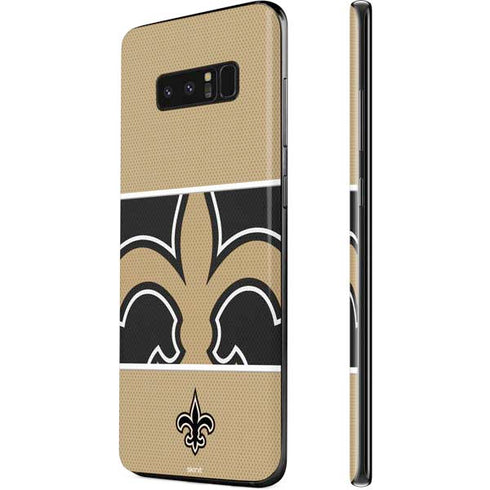 NFL New Orleans Saints Zone Block Galaxy Note 8 Skin