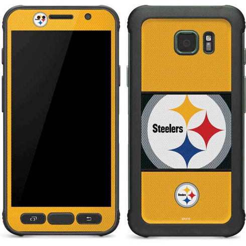 NFL Pittsburgh Steelers Zone Block Galaxy S7 Active Skin
