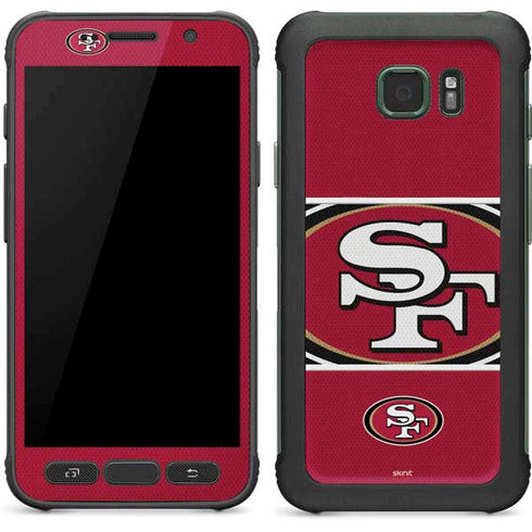 NFL San Francisco 49ers Zone Block Galaxy S7 Active Skin