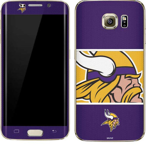 NFL Minnesota Vikings Zone Block Galaxy S7 Edge Skin