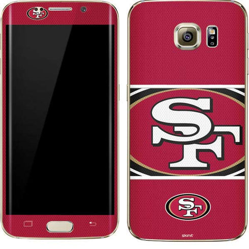 NFL San Francisco 49ers Zone Block Galaxy S7 Edge Skin