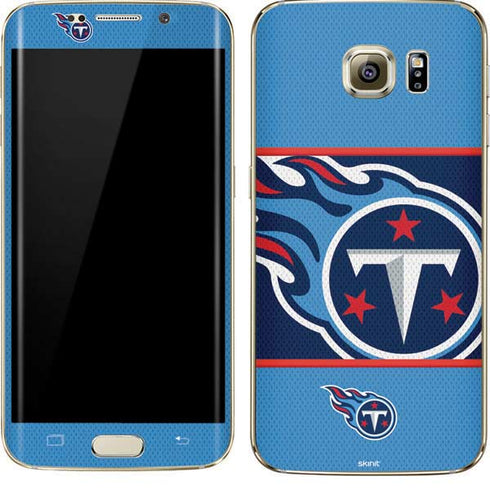 NFL Tennessee Titans Zone Block Galaxy S7 Edge Skin