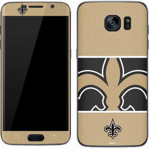 NFL New Orleans Saints Zone Block Galaxy S7 Skin