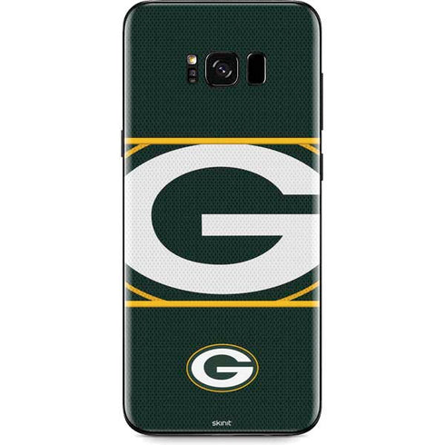 NFL Green Bay Packers Zone Block Galaxy S8 Plus Skin