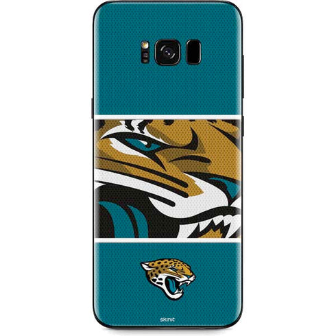 NFL Jacksonville Jaguars Zone Block Galaxy S8 Plus Skin