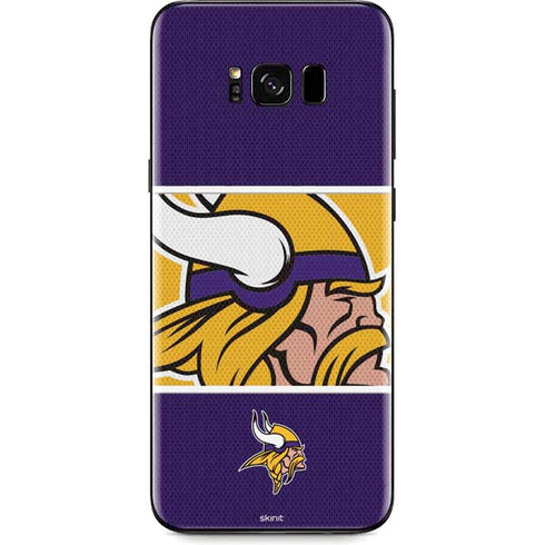 NFL Minnesota Vikings Zone Block Galaxy S8 Plus Skin