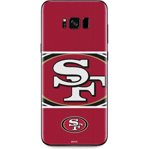 NFL San Francisco 49ers Zone Block Galaxy S8 Plus Skin