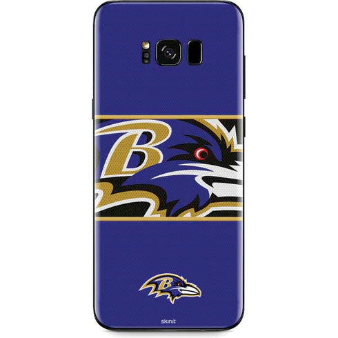 NFL Baltimore Ravens Zone Block Galaxy S8 Skin