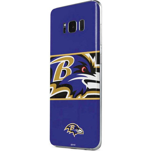 NFL Baltimore Ravens Zone Block Galaxy S8 Skin
