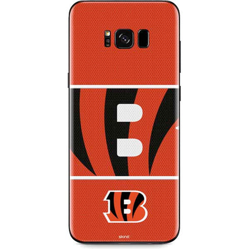 NFL Cincinnati Bengals Zone Block Galaxy S8 Skin