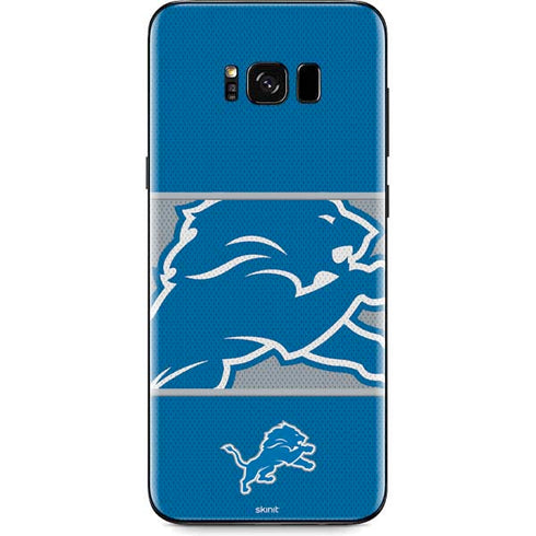 NFL Detroit Lions Zone Block Galaxy S8 Skin