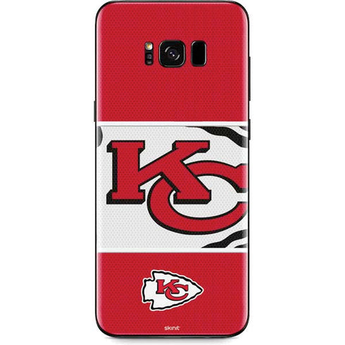 NFL Kansas City Chiefs Zone Block Galaxy S8 Skin