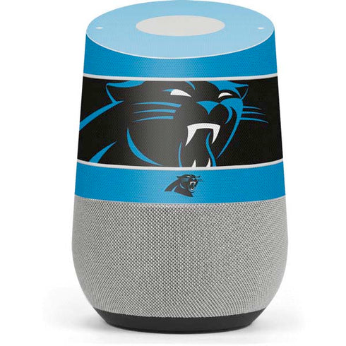 NFL Carolina Panthers Zone Block Google Home Skin