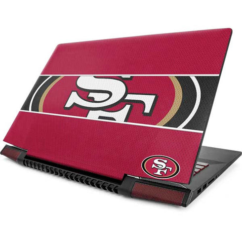 NFL San Francisco 49ers Zone Block Lenovo IdeaPad Skin