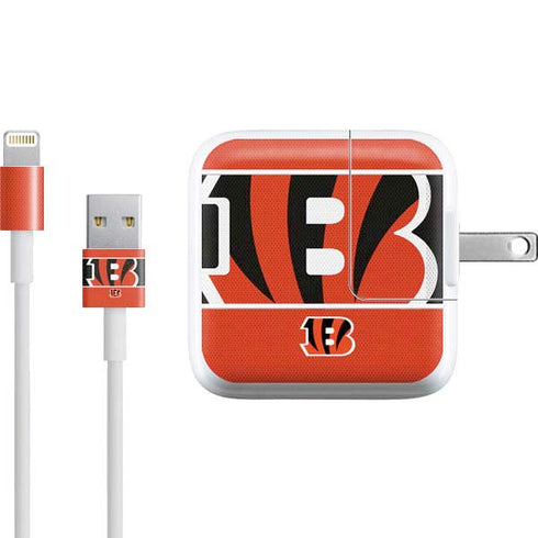 NFL Cincinnati Bengals Zone Block iPad Charger (10W USB) Skin