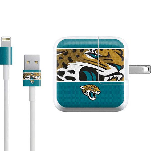 NFL Jacksonville Jaguars Zone Block iPad Charger (10W USB) Skin