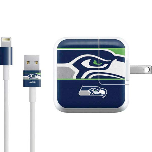 NFL Seattle Seahawks Zone Block iPad Charger (10W USB) Skin