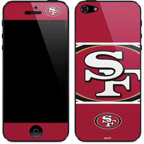 NFL San Francisco 49ers Zone Block iPhone 5/5s/5SE Skin