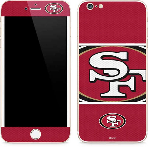 NFL San Francisco 49ers Zone Block iPhone 6/6s Plus Skin