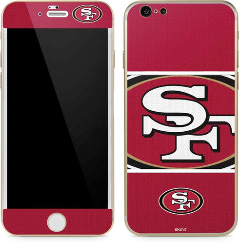 NFL San Francisco 49ers Zone Block iPhone 6/6s Skin