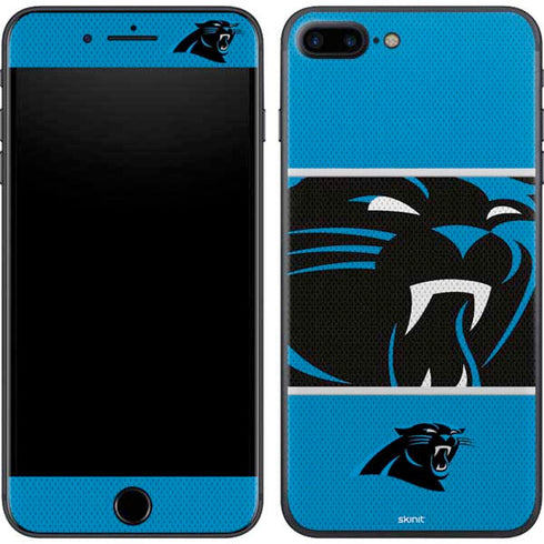 NFL Carolina Panthers Zone Block iPhone 7 Plus Skin