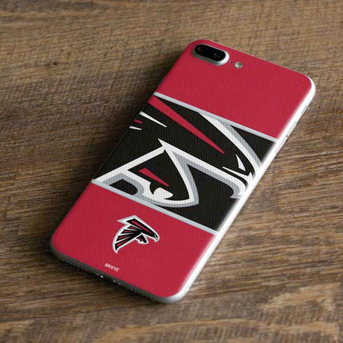 NFL Atlanta Falcons Zone Block iPhone 8 Plus Skin