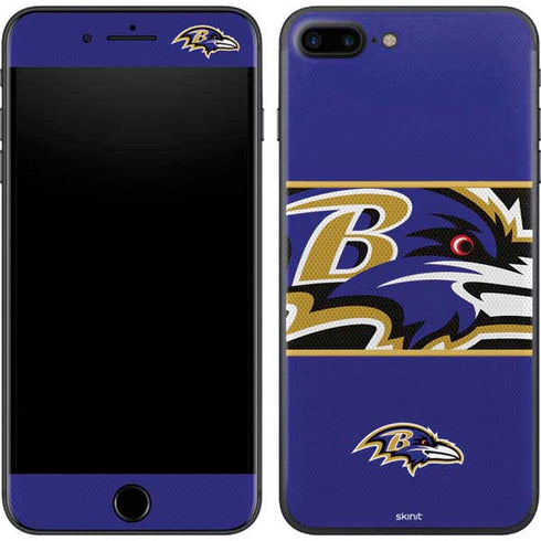 NFL Baltimore Ravens Zone Block iPhone 8 Plus Skin