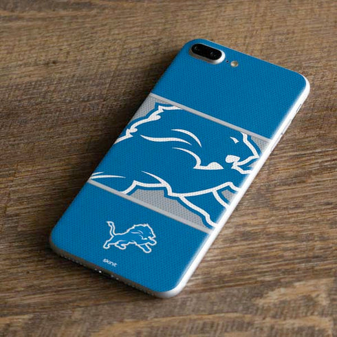 NFL Detroit Lions Zone Block iPhone 8 Plus Skin