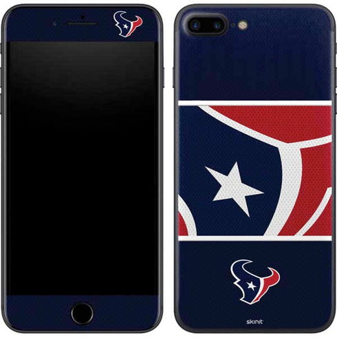 NFL Houston Texans Zone Block iPhone 8 Plus Skin