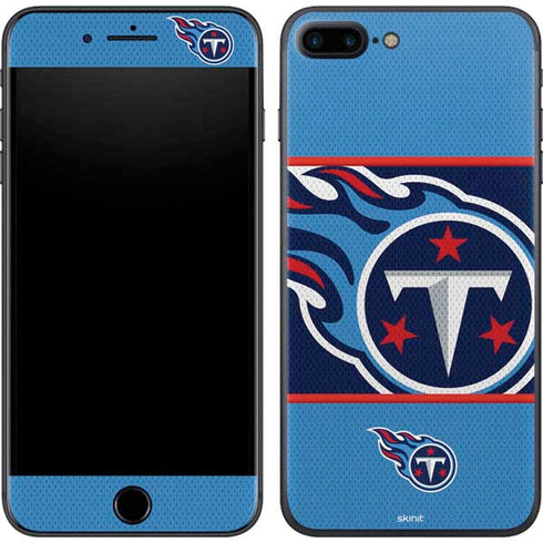 NFL Tennessee Titans Zone Block iPhone 8 Plus Skin