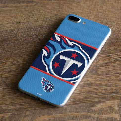 NFL Tennessee Titans Zone Block iPhone 8 Plus Skin