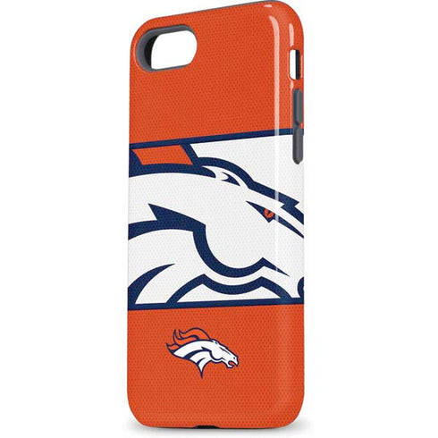 NFL Denver Broncos Zone Block iPhone 8 Pro Case