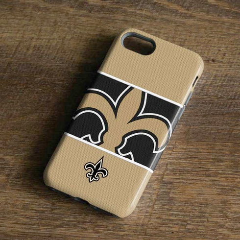 NFL New Orleans Saints Zone Block iPhone 8 Pro Case