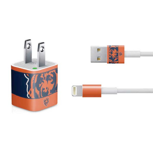 NFL Chicago Bears Zone Block iPhone Charger (5W USB) Skin