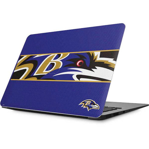 NFL Baltimore Ravens Zone Block Apple MacBook Skin