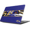 NFL Baltimore Ravens Zone Block Apple MacBook Skin