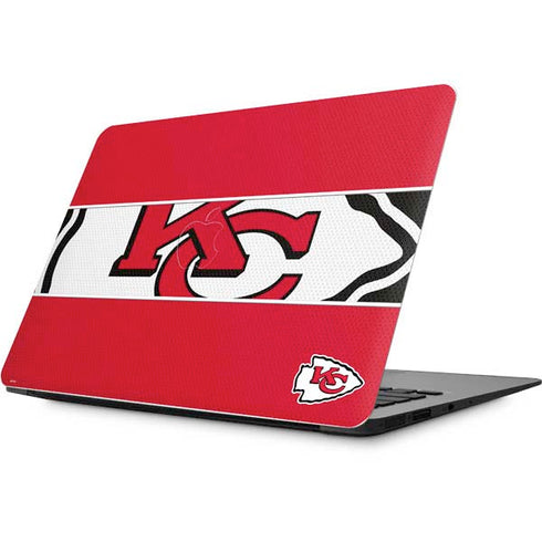 NFL Kansas City Chiefs Zone Block Apple MacBook Skin