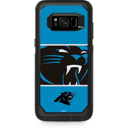 NFL Carolina Panthers Zone Block Otterbox Commuter Galaxy Skin