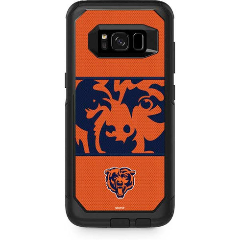 NFL Chicago Bears Zone Block Otterbox Commuter Galaxy Skin