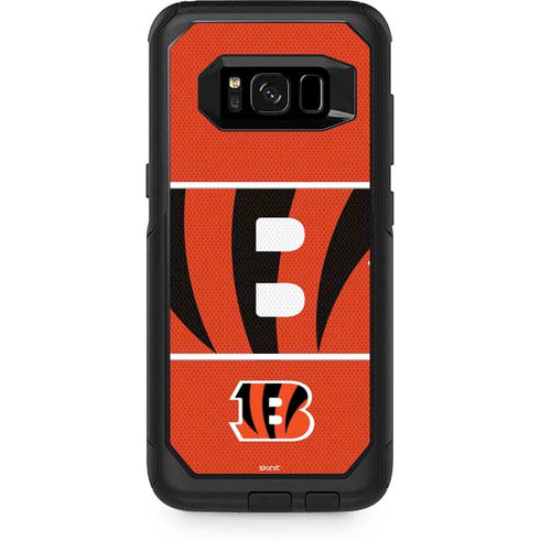 NFL Cincinnati Bengals Zone Block Otterbox Commuter Galaxy Skin