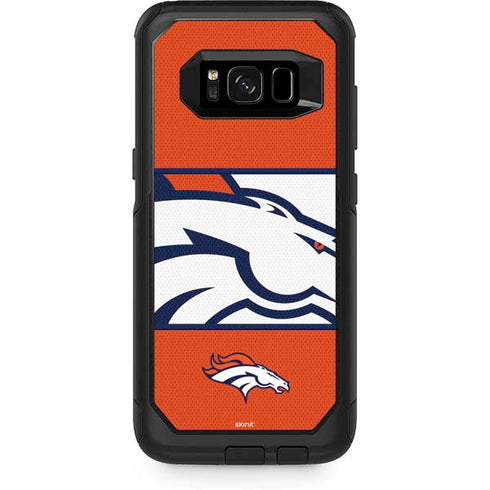 NFL Denver Broncos Zone Block Otterbox Commuter Galaxy Skin
