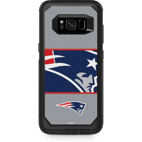NFL New England Patriots Zone Block Otterbox Commuter Galaxy Skin