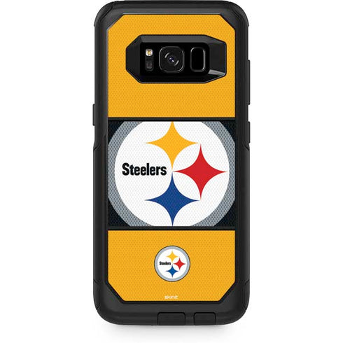 NFL Pittsburgh Steelers Zone Block Otterbox Commuter Galaxy Skin