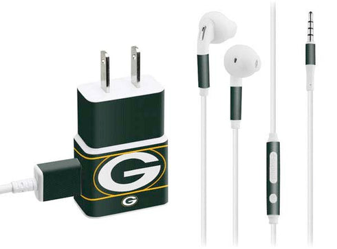 NFL Green Bay Packers Zone Block Phone Charger Skin