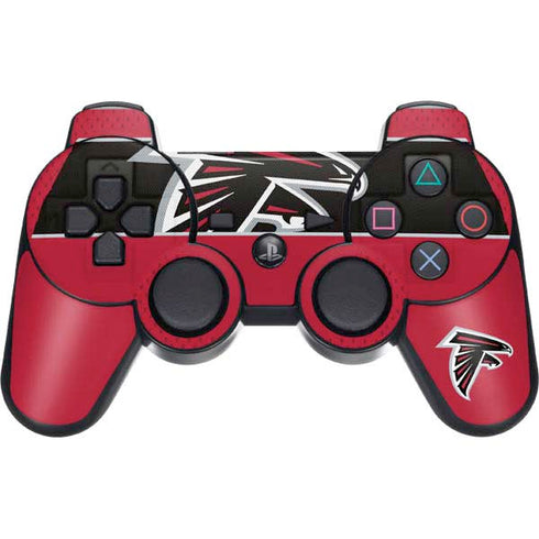 NFL Atlanta Falcons Zone Block PS3 Dual Shock wireless controller Skin